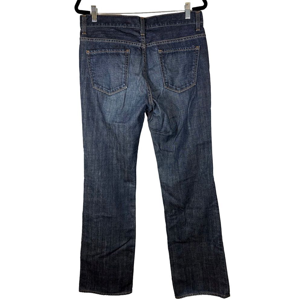 GAP Low Rise Bootcut Jeans | Made in USA | Dark Wash Y2K Denim - Picture 3 of 9